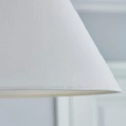 Dunelm Luna Conical White Shade 35cm 6 Dunelm Luna Conical White Shade 35cm -Home Lighting 30755334 alt02