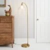 Churchgate Allexton Glass Floor Lamp