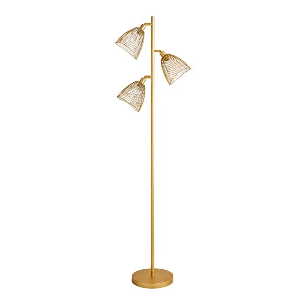 Elements Jaula Gold Floor Lamp 5 Elements Jaula Gold Floor Lamp - Image 5
