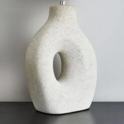 Dunelm Dinah Sculptural White Table Lamp 9 Dunelm Dinah Sculptural White Table Lamp -Home Lighting 30755681 alt03