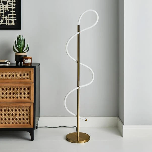 Dunelm Flexi Integrated LED Dimmable Floor Lamp 2 Dunelm Flexi Integrated LED Dimmable Floor Lamp - Image 2