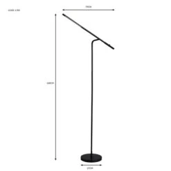 Dunelm Jackson LED Dimmable Floor Lamp -Home Lighting 30755701 alt07