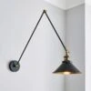 Dunelm Logan Grey Arm Ceiling And Wall Light