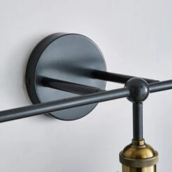 Dunelm Logan Grey 3 Light Wall Light -Home Lighting 30755760 alt03