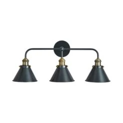 Dunelm Logan Grey 3 Light Wall Light -Home Lighting 30755760 alt05