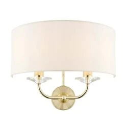 Vogue Lighting Vogue Katarina Crystal 2 Light Wall Light -Home Lighting 30755821 alt06