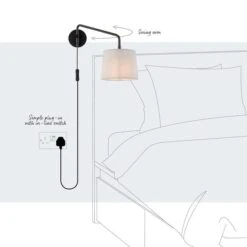 Vogue Lighting Vogue Carlson Wall Light 11 Vogue Lighting Vogue Carlson Wall Light -Home Lighting 30755854 alt05