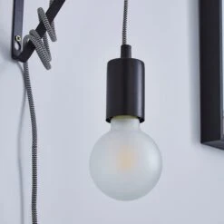 Dunelm Bradford Plug In Flex Set Twin Pack Matt Black 9 Dunelm Bradford Plug In Flex Set Twin Pack Matt Black -Home Lighting 30762451 alt03