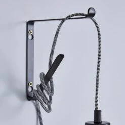 Dunelm Bradford Plug In Flex Set Twin Pack Matt Black 10 Dunelm Bradford Plug In Flex Set Twin Pack Matt Black -Home Lighting 30762451 alt04