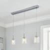 Dunelm Frankie 3 Light Bar Ceiling Fitting