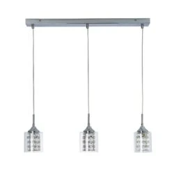 Dunelm Frankie 3 Light Bar Ceiling Fitting -Home Lighting 30763287 alt05