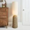 Dunelm Churchgate Cotes Rattan Floor Lamp