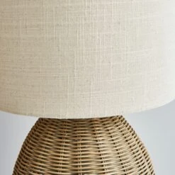 Dunelm Churchgate Cotes Rattan Floor Lamp -Home Lighting 30763294 alt02