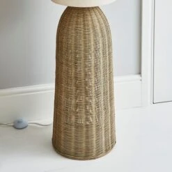 Dunelm Churchgate Cotes Rattan Floor Lamp -Home Lighting 30763294 alt03