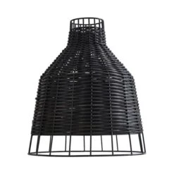 Dunelm Lowa Easy Fit Pendant Black -Home Lighting 30766149 alt05