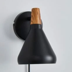 Elements Wolston Plug In Wall Light 8 Elements Wolston Plug In Wall Light -Home Lighting 30766163 alt02