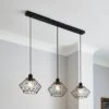 Dunelm Frances 3 Light Diner Ceiling Fitting