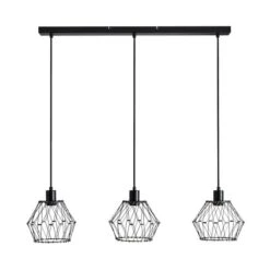 Dunelm Frances 3 Light Diner Ceiling Fitting -Home Lighting 30766182 alt05