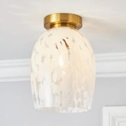 Dunelm Lilo 1 Light Flush Ceiling Fitting