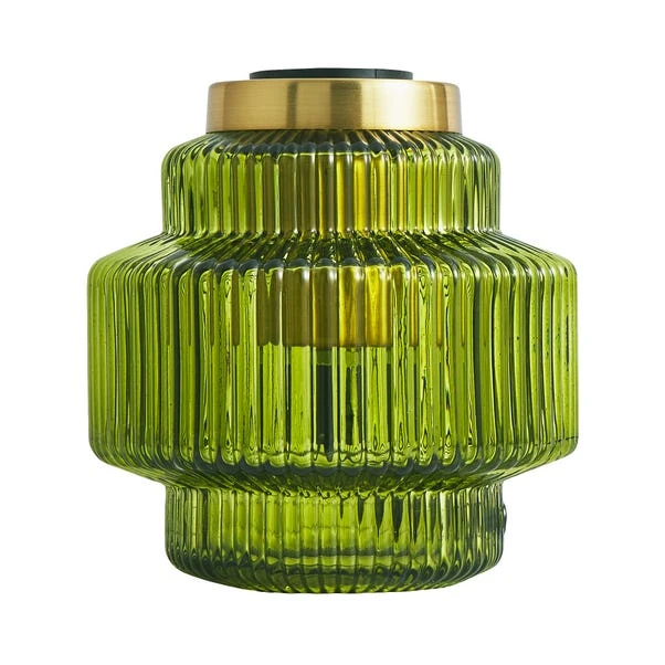 Dunelm Niamh Ribbed Glass Table Lamp Base 4 Dunelm Niamh Ribbed Glass Table Lamp Base - Image 4