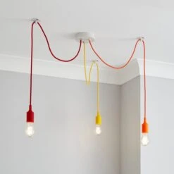 Dunelm Brights Flex 3 Light Spider Cluster Fitting