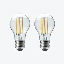 Status 8W Dimmable Filament ES GLS 2 Pack -Home Lighting 30767652 alt04