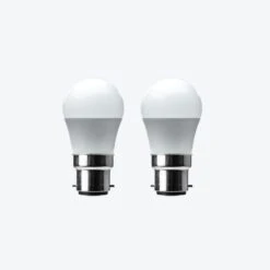 Status 5.5W Dimable Pearl BC Mini Globe 2 Pack -Home Lighting 30767654 alt04