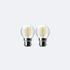 Status 4W Filament BC Mini Globe 2 Pack -Home Lighting 30767655 alt04