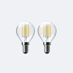 Status 4W Filament SES Mini Globe 2 Pack -Home Lighting 30767671 alt04