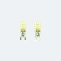 Status 2.2W Clear G9 Capsule Bulb 2 Pack