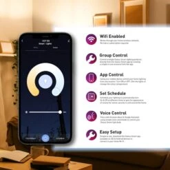 Status SMART 7W Colour Changing Temperature Filament BC GLS -Home Lighting 30767713 alt04