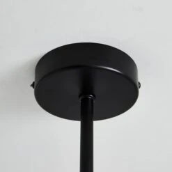 Dunelm Gigi 2 Light Ceiling Fitting Black -Home Lighting 30768635 alt03