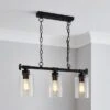 Dunelm Bates 3 Light Ceiling Fitting Industrial