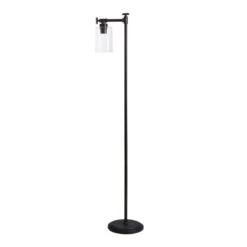 Dunelm Bates 1 Light Industrial Floor Lamp -Home Lighting 30768640 alt05