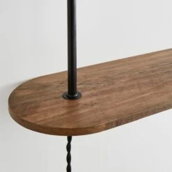 Elements Visby Shelf Wall Light Walnut -Home Lighting 30768647 alt03