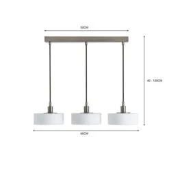 Dunelm Amelie 3 Light Bar Fitting -Home Lighting 30768670 alt07
