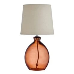 Dunelm Abbott Glass Table Lamp 7 Dunelm Abbott Glass Table Lamp -Home Lighting 30770023 alt03