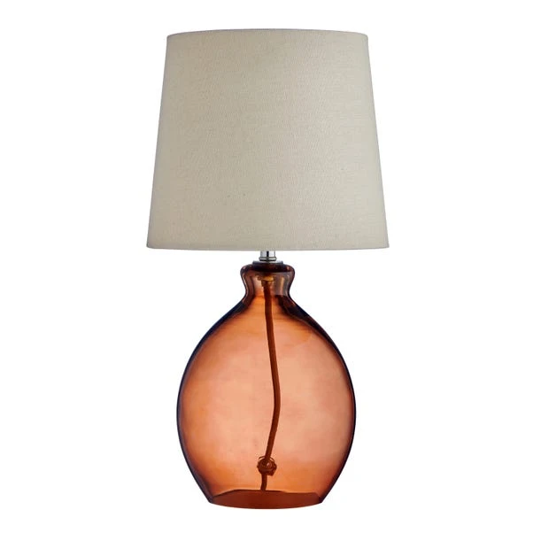 Dunelm Abbott Glass Table Lamp 4 Dunelm Abbott Glass Table Lamp - Image 4