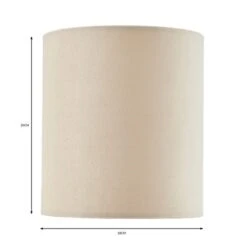 Dunelm Nesa 18cm Velvet Cylinder Shade -Home Lighting 30770046 alt07