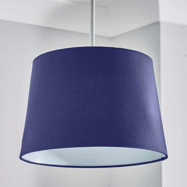 Dunelm Ava Navy Tapered Shade 2 Dunelm Ava Navy Tapered Shade - Image 2