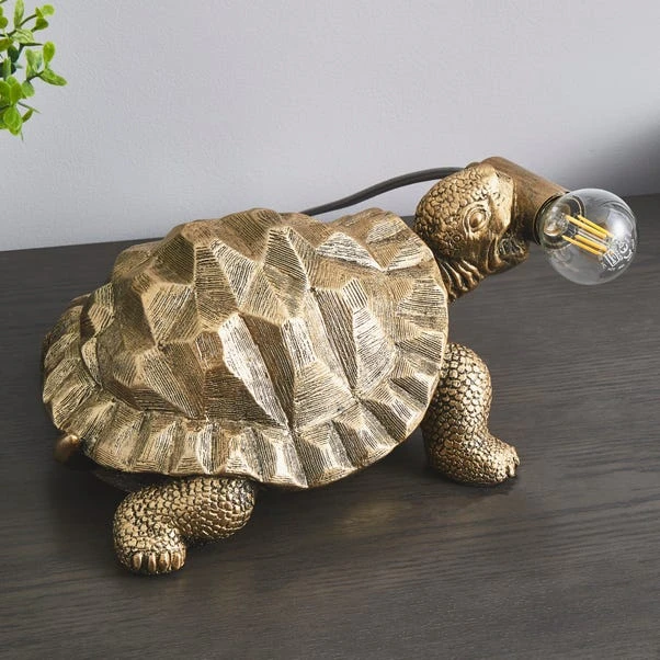 Dunelm Tafari Tortoise Table Lamp 4 Dunelm Tafari Tortoise Table Lamp - Image 4
