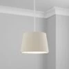 Dunelm Luna Natural Tapered Shade 27cm