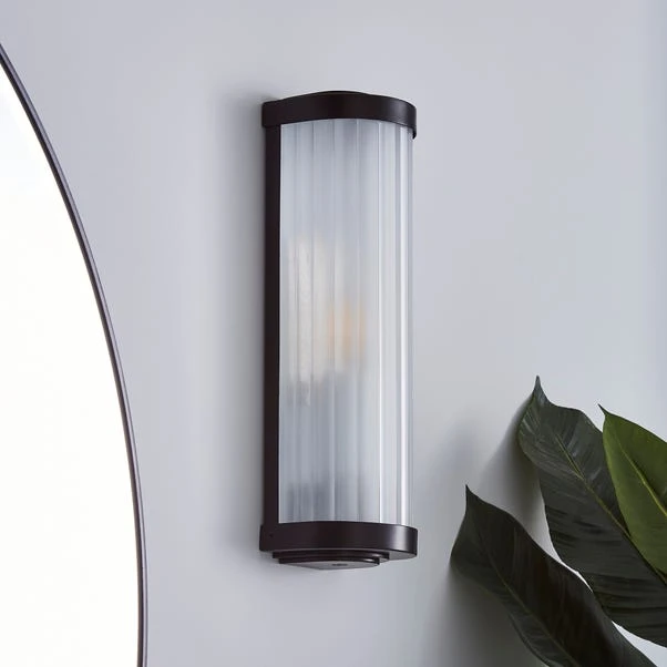 Dunelm Ripon Bathroom Wall Light Matt Black 2 Dunelm Ripon Bathroom Wall Light Matt Black - Image 2