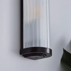 Dunelm Ripon Bathroom Wall Light Matt Black 8 Dunelm Ripon Bathroom Wall Light Matt Black -Home Lighting 30780623 alt02