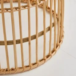 Dunelm Cortado Natural Wicker Floor Lamp -Home Lighting 30781660 alt03