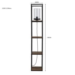 Dunelm Fulton Shelved Floor Lamp 11 Dunelm Fulton Shelved Floor Lamp -Home Lighting 30783561 alt05