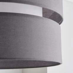 Dunelm Frea Drum Shade 45cm -Home Lighting 30784207 alt02