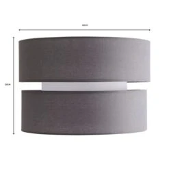 Dunelm Frea Drum Shade 45cm -Home Lighting 30784207 alt04