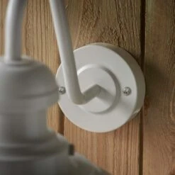 Vogue Lighting Vogue Preston Outdoor Wall Light Curved Gloss Stone -Home Lighting 30789762 alt05