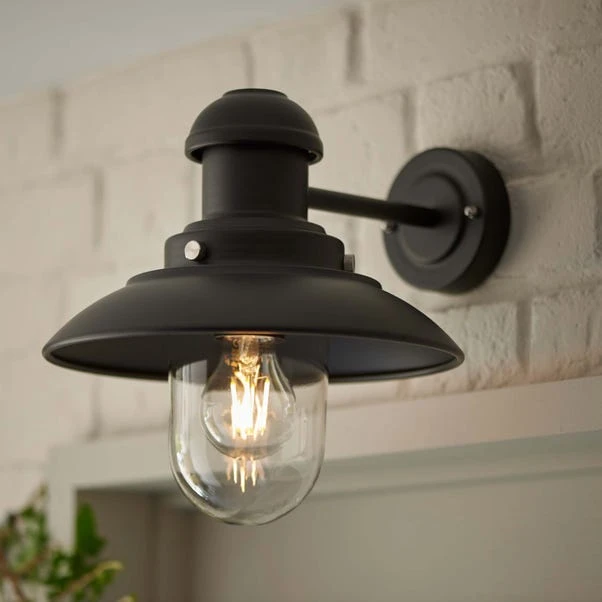 Vogue Lighting Vogue Preston Outdoor Wall Light Black 1 Vogue Lighting Vogue Preston Outdoor Wall Light Black